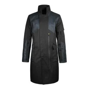 Adam Jensen Deus Ex Black Trench Coat