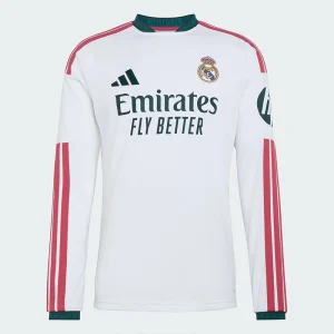 Adidas Real Madrid 26/27 Long Sleeve Home Jersey Men's