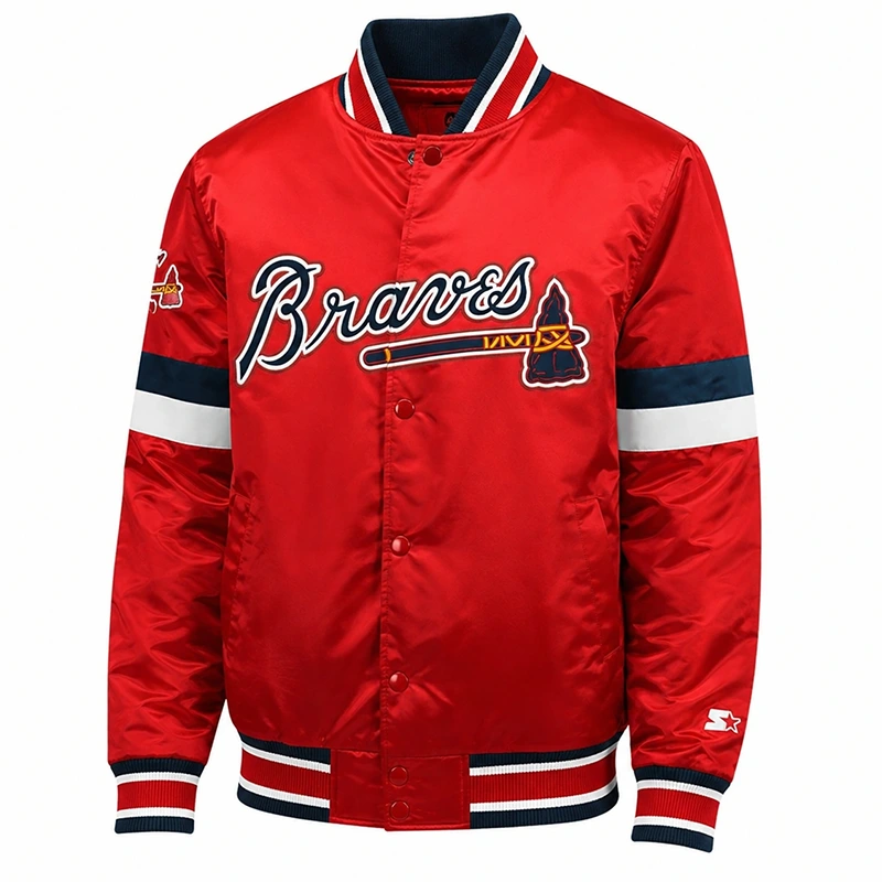 Atlanta Braves Varsity Jacket Atlanta Braves Varsity Jacket <div class="product-short-description"><h2>Atlanta Braves Varsity Jacket</h2><p>Upgrade your wardrobe with the Atlanta Braves Varsity Jacket, a standout varsity jacket featuring team-inspired detailing and classic fanwear style. Ideal for casual wear, fan styling, themed outfits, and collectors seeking a distinctive outerwear statement.</p></div>