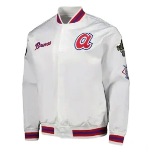 Areena Design <div class="product-short-description"><h2>Atlanta Braves White Varsity Jacket</h2><p>Upgrade your wardrobe with the Atlanta Braves White Varsity Jacket, a standout varsity jacket featuring team-inspired detailing and classic fanwear style. It features a clean white finish. Ideal for casual wear, fan styling, themed outfits, and collectors seeking a distinctive outerwear statement.</p></div> Atlanta Braves White Varsity Jacket <div class="product-short-description"><h2>Atlanta Braves White Varsity Jacket</h2><p>Upgrade your wardrobe with the Atlanta Braves White Varsity Jacket, a standout varsity jacket featuring team-inspired detailing and classic fanwear style. It features a clean white finish. Ideal for casual wear, fan styling, themed outfits, and collectors seeking a distinctive outerwear statement.</p></div>