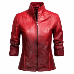 Avengers Scarlet Witch Red Jacket