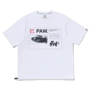 BAPE by Kazuki Kuraishi White Multi Logo Relaxed Fit Tee