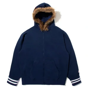 BAPE x Kazuki Kuraishi Blue Shark Eye Relaxed Fit Hoodie Jacket