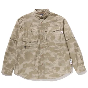 BAPE x Kazuki Kuraishi Digital Camo Outdoor Ls Shirt