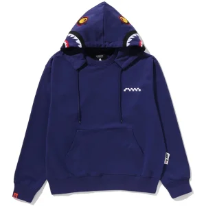 BAPE x Kazuki Kuraishi Shark Relaxed Fit Purple Pullover Hoodie