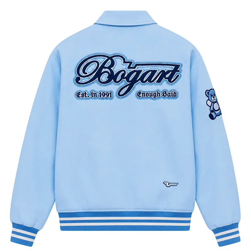 Bogart Heritage Varsity Jacket 1 Bogart Heritage Varsity Jacket <p>Bring a classic athletic edge to your wardrobe with the <strong>Bogart Heritage Varsity Jacket</strong>. This varsity jacket style suits streetwear, casual layering, game-day inspired looks, and collectors.</p>