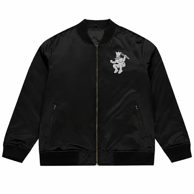 Boston Celtics Chrome Black Bomber Jacket 2 Boston Celtics Chrome Black Bomber Jacket <div class="product-short-description"><h2>Boston Celtics Chrome Black Bomber Jacket</h2><p>Make a statement with the Boston Celtics Chrome Black Bomber Jacket, a distinctive bomber jacket combining team-inspired detailing and classic fanwear style. It features a bold black finish. Perfect for fans and fashion enthusiasts, it offers an eye-catching layer for casual outings, events, and collectible styling.</p></div>