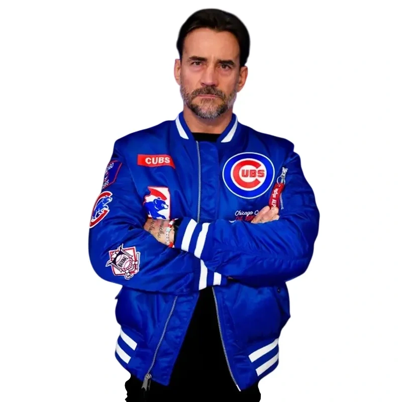 CM Punk Chicago Cubs Satin Jacket 3 CM Punk Chicago Cubs Satin Jacket <p>Combine wrestling energy with baseball heritage in the CM Punk Chicago Cubs Satin Jacket. Its sleek team-inspired design makes it an excellent choice for sports fans, collectors, and statement streetwear.</p>