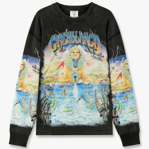 Casablanca Egypt As It Was Long Sleeve T‑Shirt