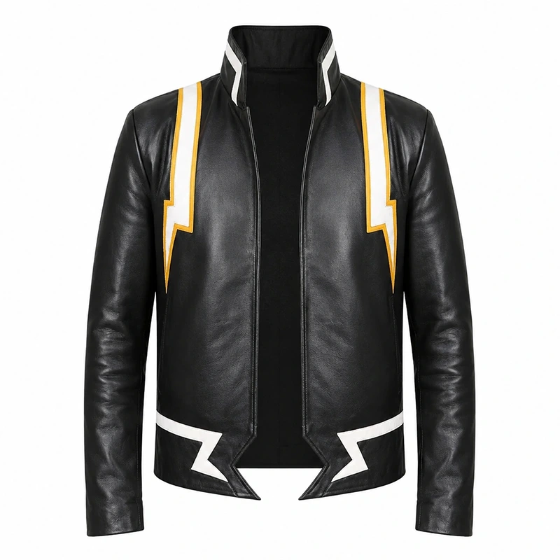 Denki Kaminari Cosplay Leather Jacket 2 Denki Kaminari Cosplay Leather Jacket <p>Upgrade your outerwear rotation with the <strong>Denki Kaminari Cosplay Leather Jacket</strong>. This leather jacket style delivers a bold, recognizable look for everyday wear, events, themed outfits, and collections.</p>