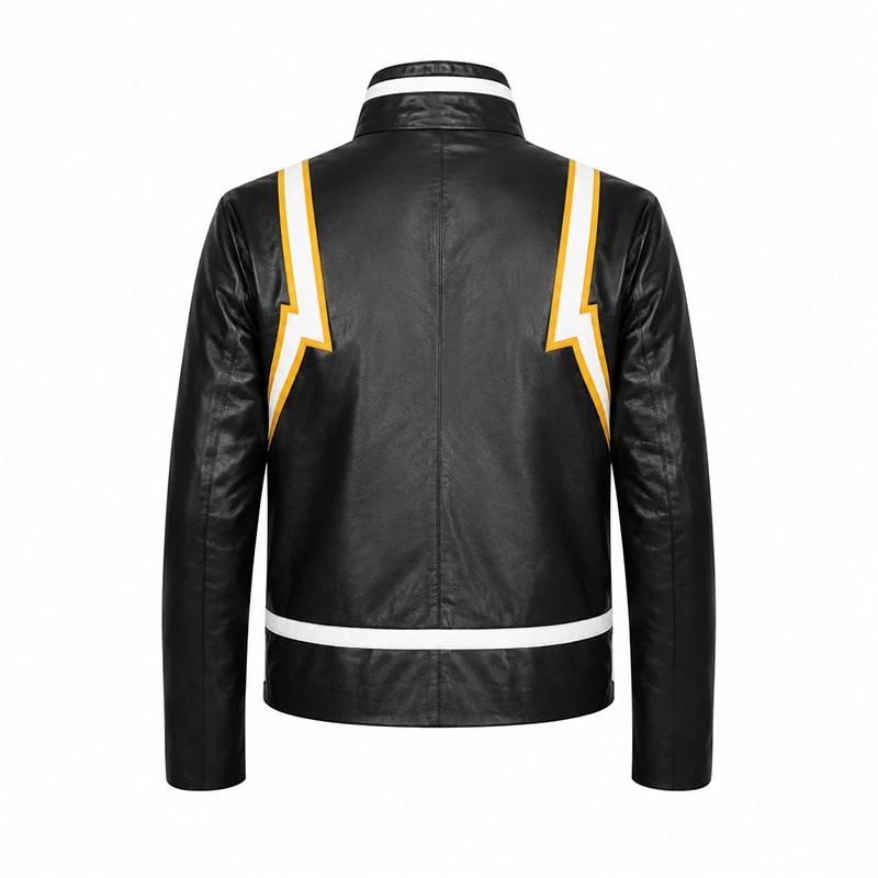 Denki Kaminari Cosplay Leather Jacket Denki Kaminari Cosplay Leather Jacket <p>Upgrade your outerwear rotation with the <strong>Denki Kaminari Cosplay Leather Jacket</strong>. This leather jacket style delivers a bold, recognizable look for everyday wear, events, themed outfits, and collections.</p>