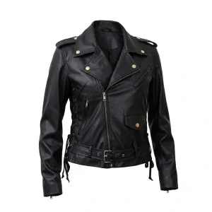 Fallout 4 Atom Cats Black Leather Jacket