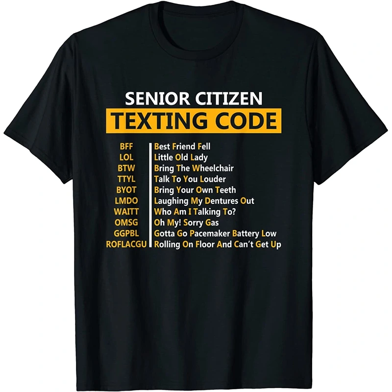 Funny Senior Citizen's Texting Code Design Gift Unisex Crewneck Funny Senior Citizen's Texting Code Design Gift Unisex Crewneck <p>Shop the <strong>Funny Senior Citizen's Texting Code Design Gift Unisex Crewneck</strong>, a stylish sweatshirt featuring playful statement style. Designed with an easy crew-style look with comfortable everyday appeal, it is a great choice for casual outfits, layering, gifting, travel, and everyday streetwear. Pair it with your favorite casual essentials for an effortless, trend-ready look.</p>