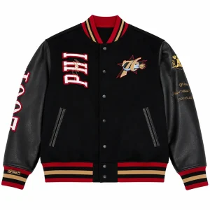 George Lynch 25th Anniversary Of The 2001 Philadelphia 76ers Jacket