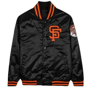 Giants Exclusive Varsity Satin Jacket