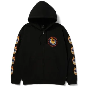 HUF x Spitfire Chrome Head Full-Zip Hoodie