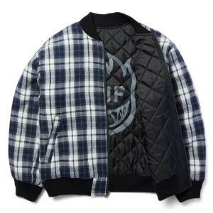 HUF x Spitfire Reversible Plaid Jacket
