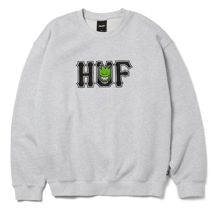 HUF x Spitfire Union Crewneck Sweatshirt 3 HUF x Spitfire Union Crewneck Sweatshirt <p>Refresh your casual wardrobe with the <strong>HUF x Spitfire Union Crewneck Sweatshirt</strong>. This sweatshirt style works well for layered looks, street-inspired outfits, relaxed styling, and everyday wear.</p>