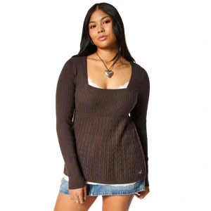 Areena Design <p>Shop the <strong>Hollister Girls Long-Sleeve Square-Neck Babydoll Sweater</strong>, a stylish sweater featuring modern everyday style. Designed with a polished knit-inspired look made for easy seasonal styling, it is a great choice for fall layering, work-to-weekend outfits, casual days, and seasonal wardrobes. Pair it with your favorite casual essentials for an effortless, trend-ready look.</p> Hollister Girls Long-Sleeve Square-Neck Babydoll Sweater <p>Shop the <strong>Hollister Girls Long-Sleeve Square-Neck Babydoll Sweater</strong>, a stylish sweater featuring modern everyday style. Designed with a polished knit-inspired look made for easy seasonal styling, it is a great choice for fall layering, work-to-weekend outfits, casual days, and seasonal wardrobes. Pair it with your favorite casual essentials for an effortless, trend-ready look.</p>