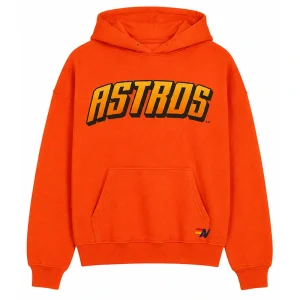 Houston Astros 2026 Aviator Nation x MLB Orange Hoodie