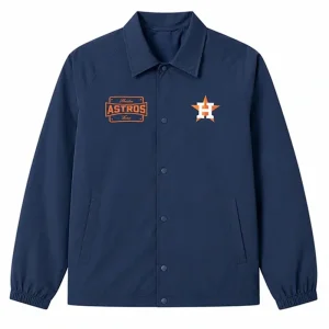 Houston Astros True Navy Coaches Jacket