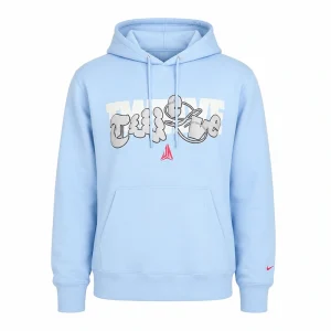 Ja Morant Basketball Blue Hoodie