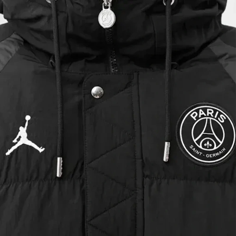 Jordan x Paris Saint Germain Puffer Jacket 2 Jordan x Paris Saint Germain Puffer Jacket <p>Combine basketball heritage with football culture in the Jordan x Paris Saint Germain Puffer Jacket. Its sporty insulated appearance makes it a standout winter layer for fans and streetwear enthusiasts.</p>