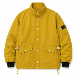 Jungkook Cyberpunk Mustard Green Jacket