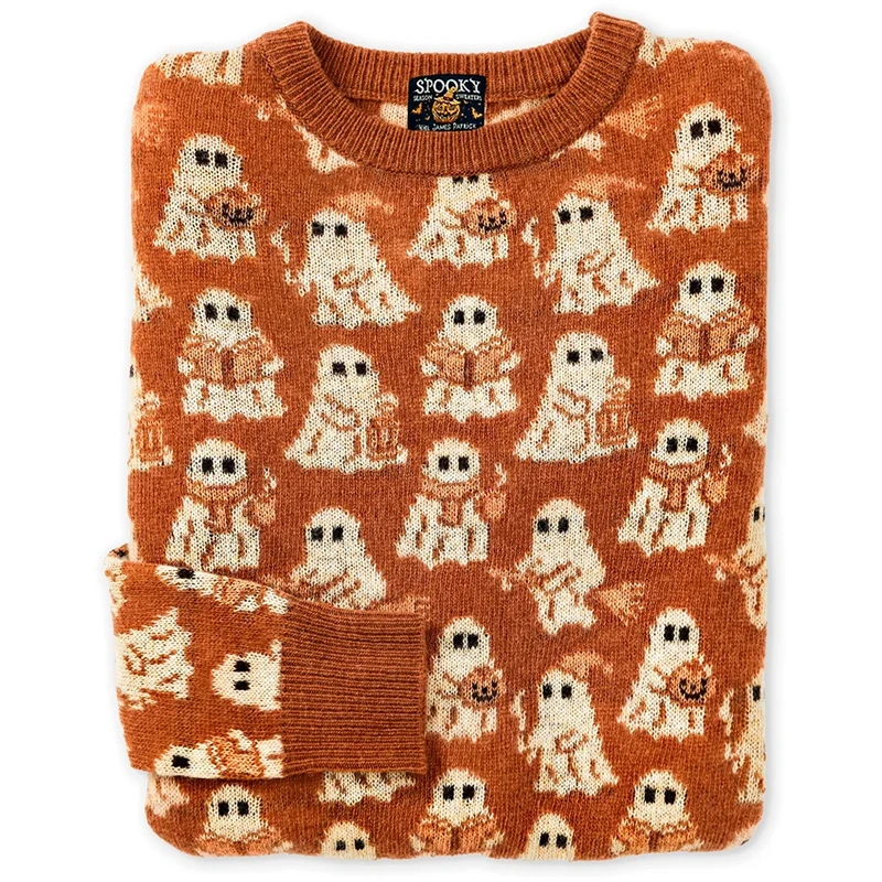Kiel James Patrick Classic New England Ghost Sweater 4 Kiel James Patrick Classic New England Ghost Sweater <p>Shop the <strong>Kiel James Patrick Classic New England Ghost Sweater</strong>, a stylish sweater featuring seasonal styling. Designed with a polished knit-inspired look made for easy seasonal styling, it is a great choice for Halloween looks, fall outings, seasonal gifting, and cozy layering. Pair it with your favorite casual essentials for an effortless, trend-ready look.</p>