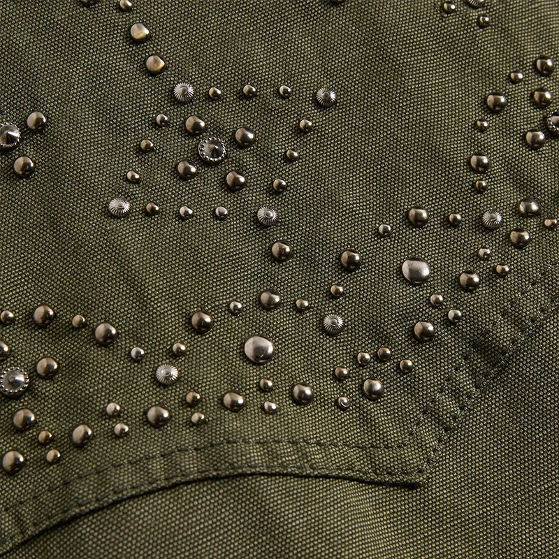 &Kin Studded Canvas Rhysand Jacket 1 &Kin Studded Canvas Rhysand Jacket <p>Upgrade your outerwear with the <strong>&Kin Studded Canvas Rhysand Jacket</strong>. This distinctive jacket style suits casual outfits, street-inspired looks, seasonal layering, and collector wardrobes.</p>
