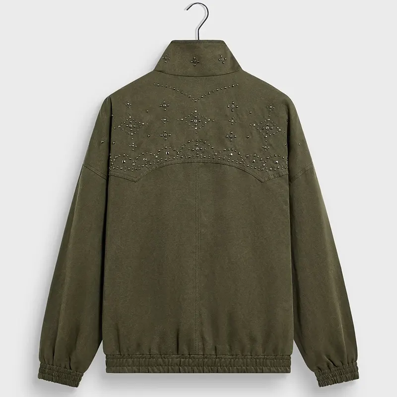 &Kin Studded Canvas Rhysand Jacket 3 &Kin Studded Canvas Rhysand Jacket <p>Upgrade your outerwear with the <strong>&Kin Studded Canvas Rhysand Jacket</strong>. This distinctive jacket style suits casual outfits, street-inspired looks, seasonal layering, and collector wardrobes.</p>