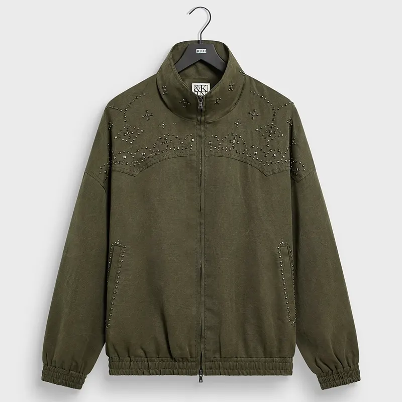 &Kin Studded Canvas Rhysand Jacket 5 &Kin Studded Canvas Rhysand Jacket <p>Upgrade your outerwear with the <strong>&Kin Studded Canvas Rhysand Jacket</strong>. This distinctive jacket style suits casual outfits, street-inspired looks, seasonal layering, and collector wardrobes.</p>