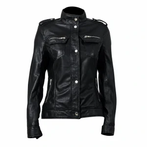 Lara Croft Tomb Raider Black Leather Jacket