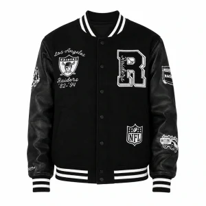 Los Angeles Raiders World Champs Varsity Jacket