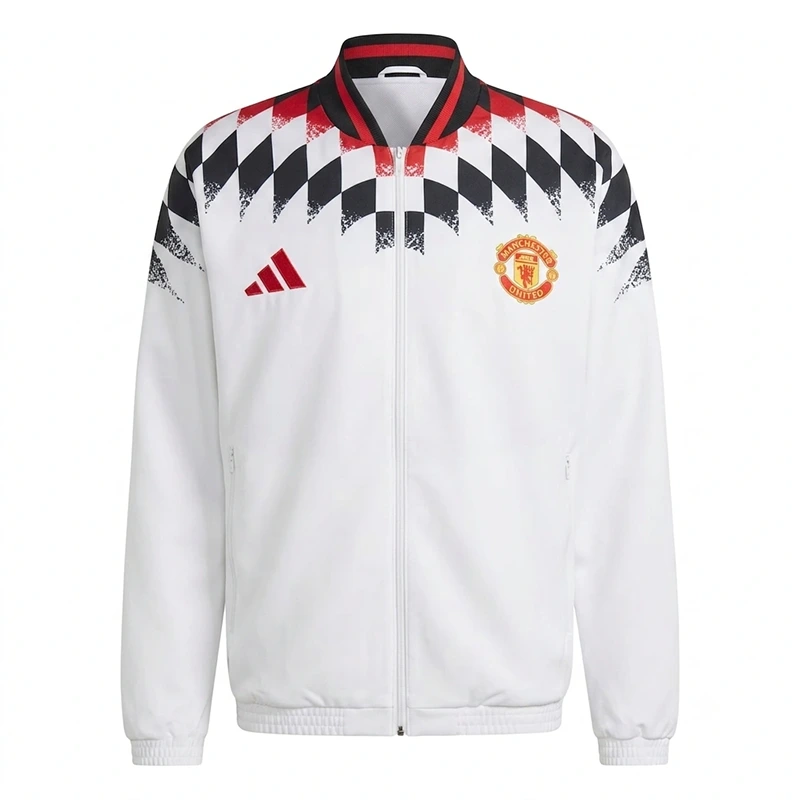Manchester United x Adidas Stadium Track Jacket Manchester United x Adidas Stadium Track Jacket <p>Show your club pride with the Manchester United x Adidas Stadium Track Jacket. Its sleek football-inspired design makes it ideal for match days, training, travel, and comfortable everyday sportswear.</p>