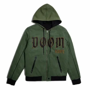 Marvel Doctor Doom Green Hooded Jacket
