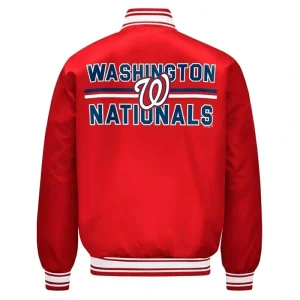 Areena Design <div class="product-short-description"><h2>Mens Washington Nationals Satin Varsity Jacket</h2><p>Upgrade your wardrobe with the Mens Washington Nationals Satin Varsity Jacket, a standout satin varsity jacket featuring team-inspired detailing and classic fanwear style. It features a smooth satin-inspired look. Ideal for casual wear, fan styling, themed outfits, and collectors seeking a distinctive outerwear statement.</p></div> Mens Washington Nationals Satin Varsity Jacket <div class="product-short-description"><h2>Mens Washington Nationals Satin Varsity Jacket</h2><p>Upgrade your wardrobe with the Mens Washington Nationals Satin Varsity Jacket, a standout satin varsity jacket featuring team-inspired detailing and classic fanwear style. It features a smooth satin-inspired look. Ideal for casual wear, fan styling, themed outfits, and collectors seeking a distinctive outerwear statement.</p></div>