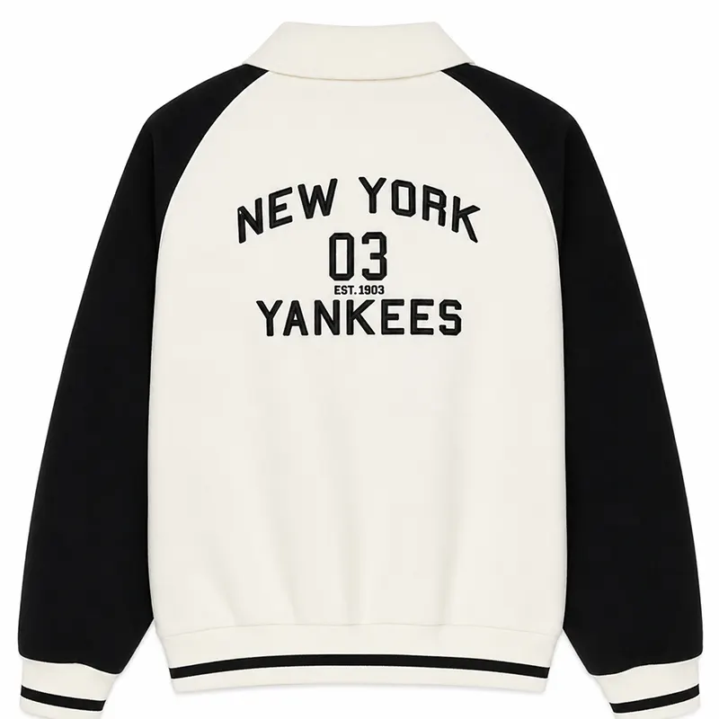 NY Yankees Blocking Varsity Jacket NY Yankees Blocking Varsity Jacket <div class="product-short-description"><h2>NY Yankees Blocking Varsity Jacket</h2><p>Upgrade your wardrobe with the NY Yankees Blocking Varsity Jacket, a standout varsity jacket featuring team-inspired detailing and classic fanwear style. Ideal for casual wear, fan styling, themed outfits, and collectors seeking a distinctive outerwear statement.</p></div>