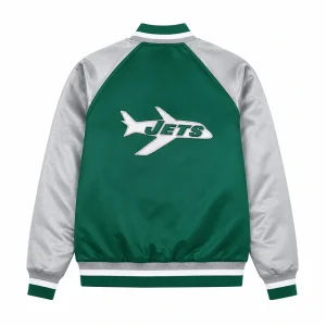Areena Design <p>Bring a classic athletic edge to your wardrobe with the <strong>New York Jets Final Score Varsity Jacket</strong>. This varsity jacket style suits streetwear, casual layering, game-day inspired looks, and collectors.</p> New York Jets Final Score Varsity Jacket <p>Bring a classic athletic edge to your wardrobe with the <strong>New York Jets Final Score Varsity Jacket</strong>. This varsity jacket style suits streetwear, casual layering, game-day inspired looks, and collectors.</p>