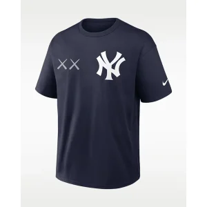 KAWS Nike MLB Fanatics Fest Elevated Max 90 New York Yankees Tee