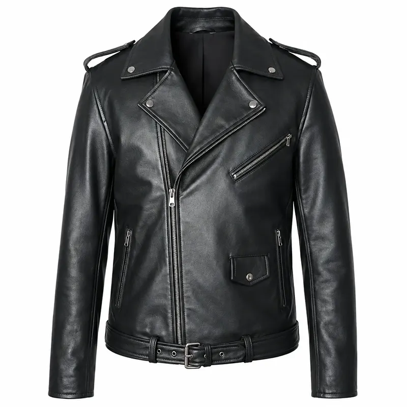 One for the Road Biker Leather Jacket One for the Road Biker Leather Jacket <p>Discover the <strong>One for the Road Biker Leather Jacket</strong>, a statement leather jacket style made for standout outerwear looks. A strong choice for casual styling, layered outfits, themed fashion, and collectors.</p>