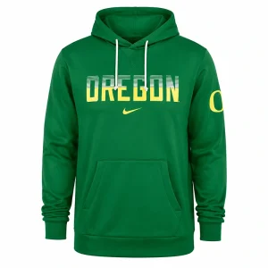 Oregon Ducks 2026 Nike Green Sideline Hoodie