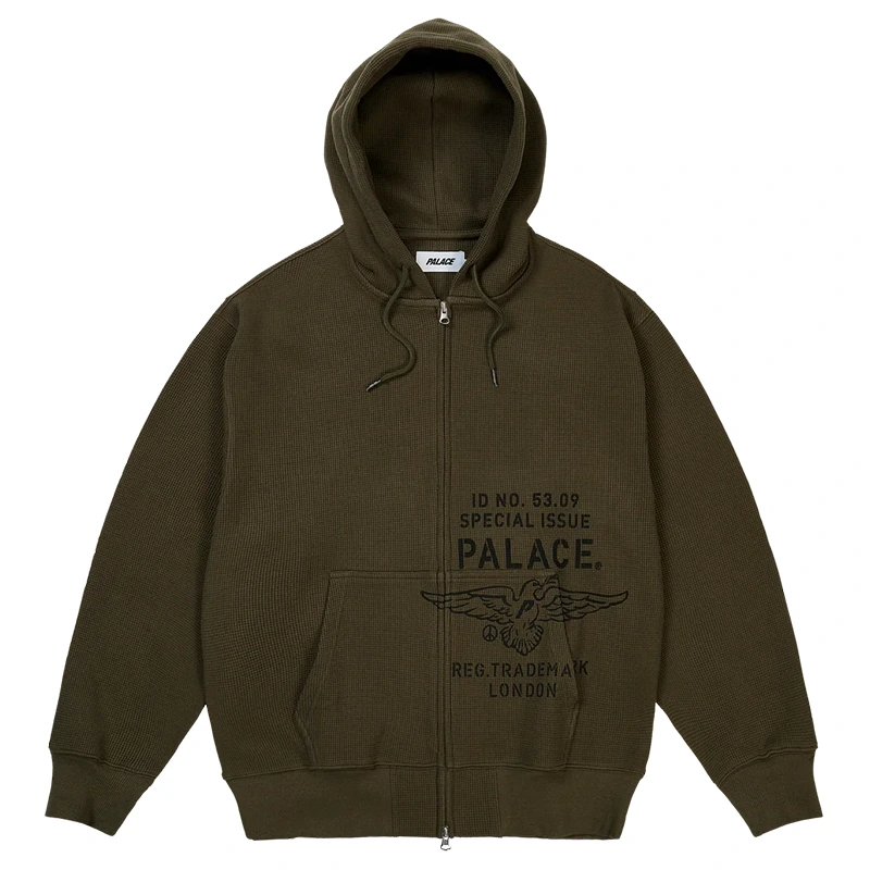 Palace Dove Stamp Waffle Army Olive Zip Hoodie 3 Palace Dove Stamp Waffle Army Olive Zip Hoodie <p>Shop the <strong>Palace Dove Stamp Waffle Army Olive Zip Hoodie</strong>, a standout hoodie style for casual wear and street-inspired outfits. Ideal for everyday layering, relaxed looks, fan fashion, and seasonal wardrobe rotation.</p>