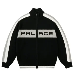 Palace Easy Funnel Knit Black Sweater