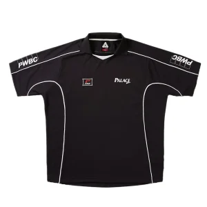 Palace Golf Mesh Black Polo