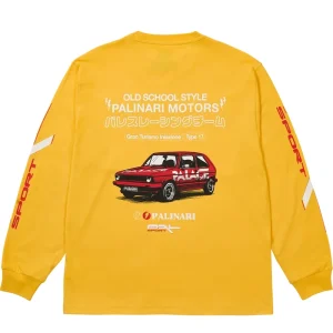 Palace Palinari Longsleeve Yellow Sweatshirt