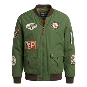 Peanuts Snoopy Flying Ace Bomber Jacket
