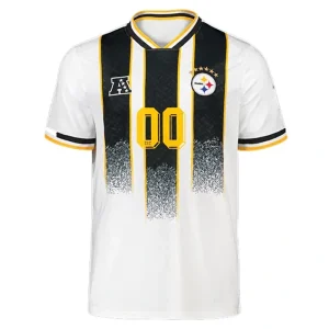 Pittsburgh Steelers Football x Football V-Neck Custom Shirt