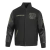 Areena Design <p>Bring a classic athletic edge to your wardrobe with the <strong>Paulo Avelino Red White Varsity Jacket</strong>. This varsity jacket style suits streetwear, casual layering, game-day inspired looks, and collectors.</p> Pro Standard Black Cincinnati Bengals Jacket <p>Bring a classic athletic edge to your wardrobe with the <strong>Paulo Avelino Red White Varsity Jacket</strong>. This varsity jacket style suits streetwear, casual layering, game-day inspired looks, and collectors.</p>