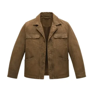 Reacher S04 Alan Ritchson tan Cotton Jacket